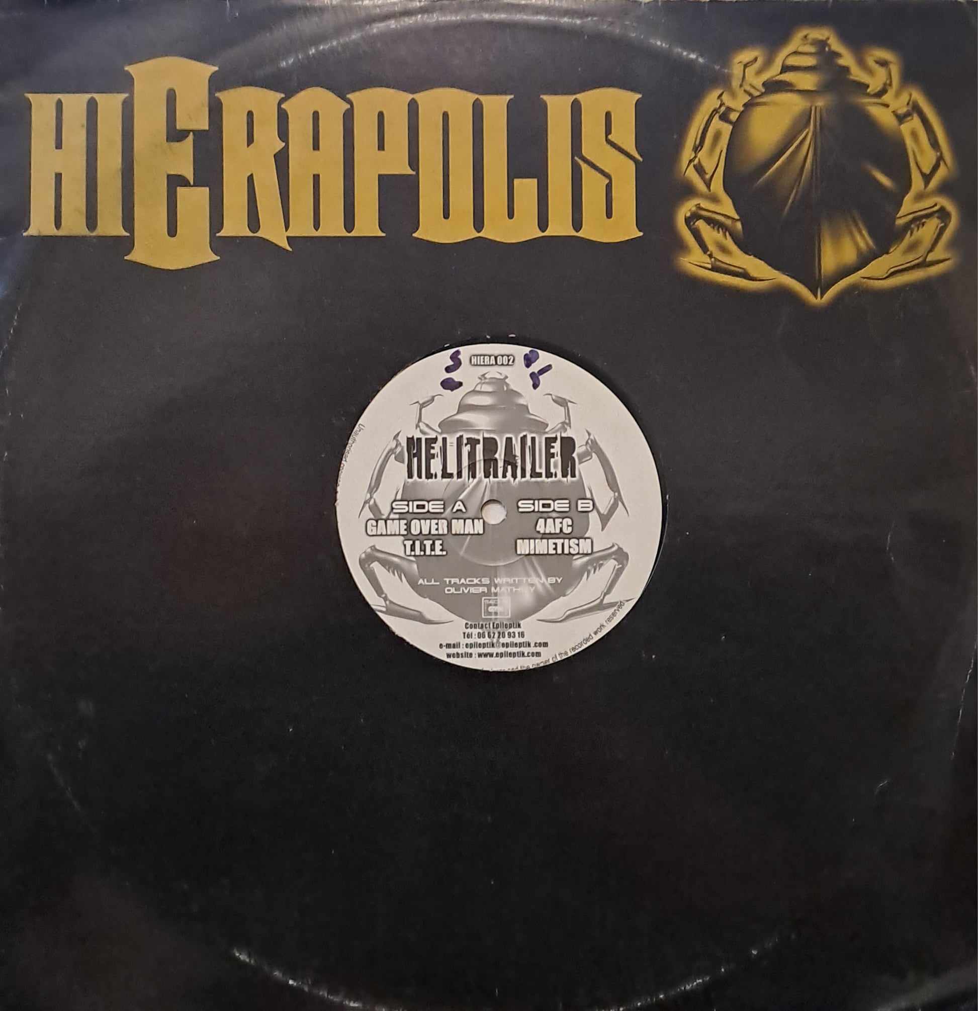 Hierapolis 02 - vinyle hardcore